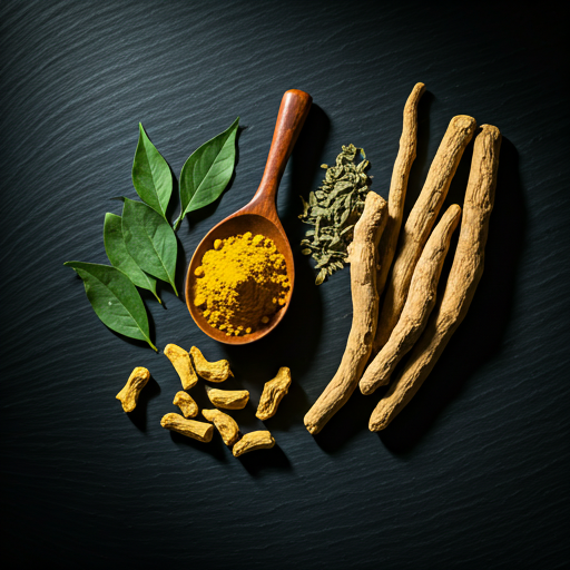 Ayurvedic ingredients and herbs